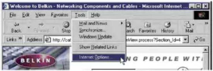 BELKIN F5D7632tu4A - Microsoft Internet Explorer 4.0 veya Üzeri - 1