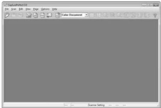 CapturePerfect 3D File Edit View Insert Options Help Color Document Scramer Setting