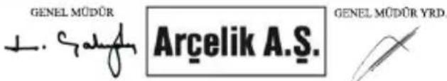 Arçelik K 2369 B - Üretici veya İthalatçı Firmanın: - 1
