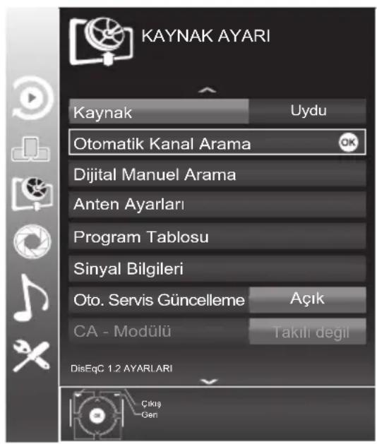 Arçelik A42-LEP-6B - Analog kanalların otomatik olarak ayarlanması - 1