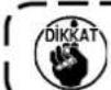 JUKI LK-1903AN - UYARI: - 2