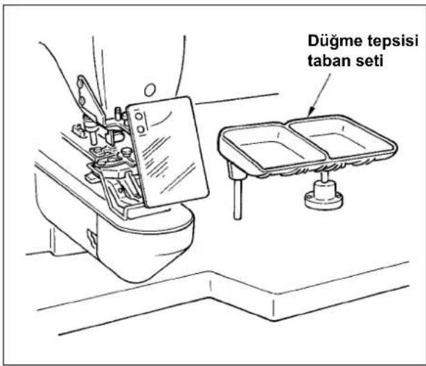 Düğme tepisi taban seti