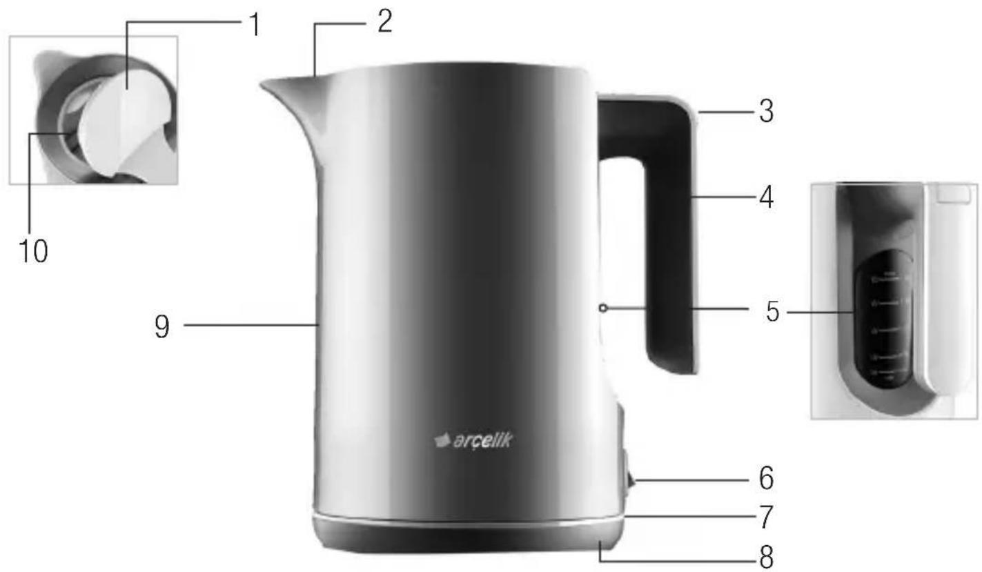 Arçelik K 8304 KL - Genel bakış - 1