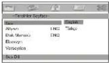 GoldMaster PD-760 - Sistem Ayarları - 1