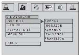 Arçelik DVD-2006 - OSD DILI : - 1