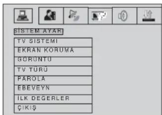 Arçelik DVD-2006 - SETUP menüsünün kullanılması (Ayarların yapılması): - 1
