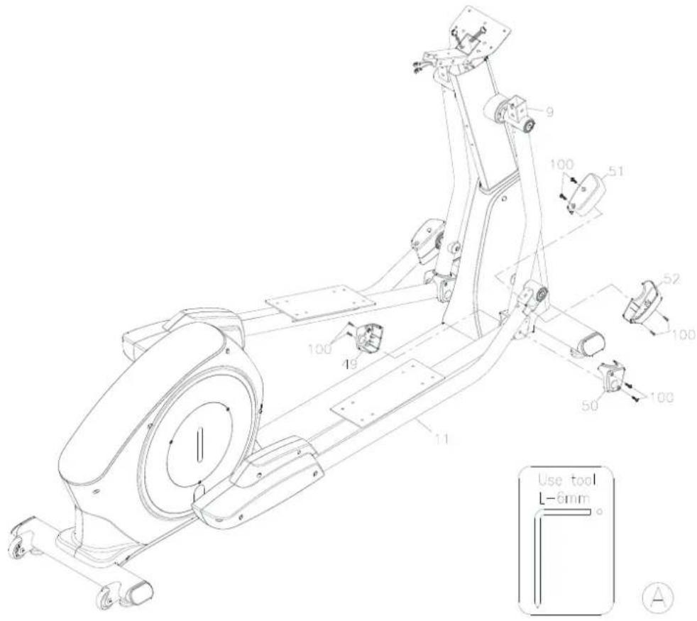 9 100 51 100 49 52 100 50 100 Use tool L-6mm A