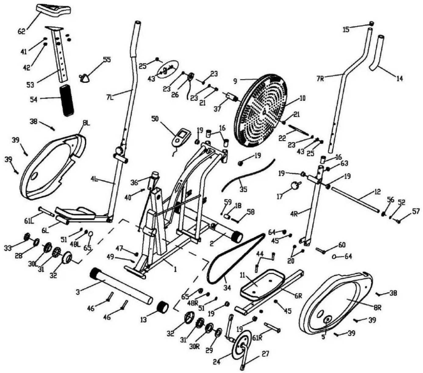 Hattrick MK-550 - AYRINTILI DIAGRAM - 1