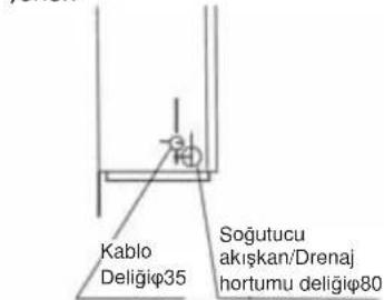 Olefini OLE-24FSDCM - Hava giriş izgarasının sökülmesi - 3