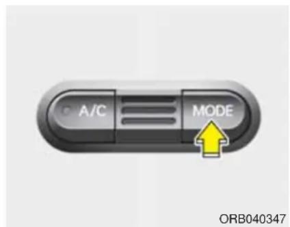 A/C MODE ORB040347