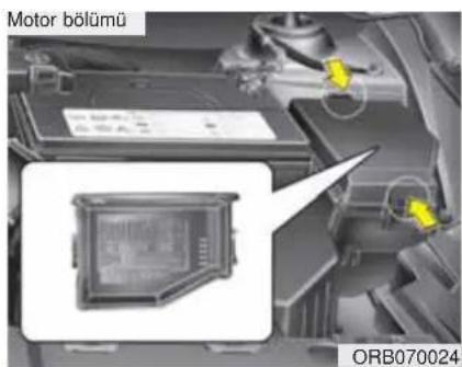 Motor bölümü ORB070024