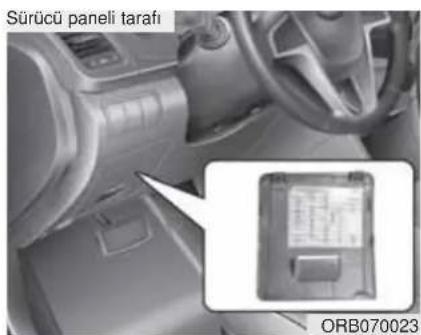 Sürücü paneli tarafi ORB070023