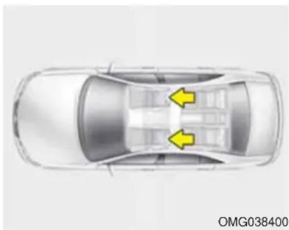 HYUNDAI Accent Blue (2014) - Koltuk minderi yükseklik ayarı (sürücü koltuğu için) - 2