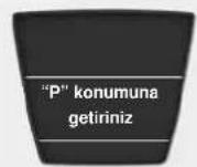 HYUNDAI Accent Blue (2014) - "P" konumuna getiriniz - 1