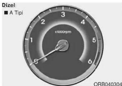 Dizel ■ A Tipi x1000rpm ORB040304