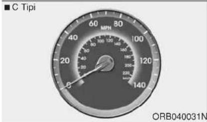 C Tipi 60 MPH 80 40 100 120 140 160 180 20 30 40 50 60 70 80 90 100 110 120 130 140 ORB040031N