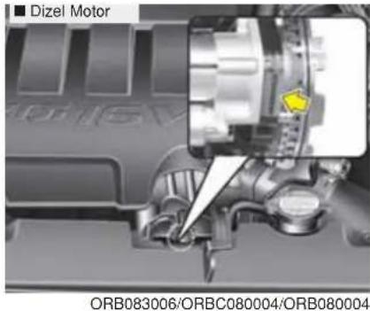 Dizel Motor ORB083006/ORBC080004/ORB080004
