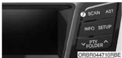 SCAN AST INFO SETUP ▼ PTY FOLDER ORBR044710RBE