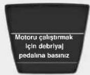 HYUNDAI Accent Blue (2014) - [Motoru çalıştırmak için debriyaj pedalına basınız (Düz şanzıman)] - 1