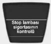 HYUNDAI Accent Blue (2014) - Stop lambası sigortasının kontrolü - 1