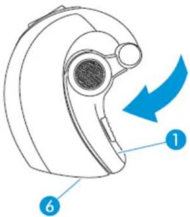 SENNHEISER VMX 100 Bluetooth - Pilin şarj edilmesi - 1