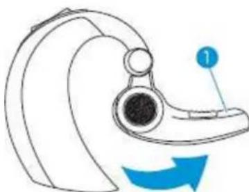 SENNHEISER VMX 100 Bluetooth - Kulaklığı takma - 1