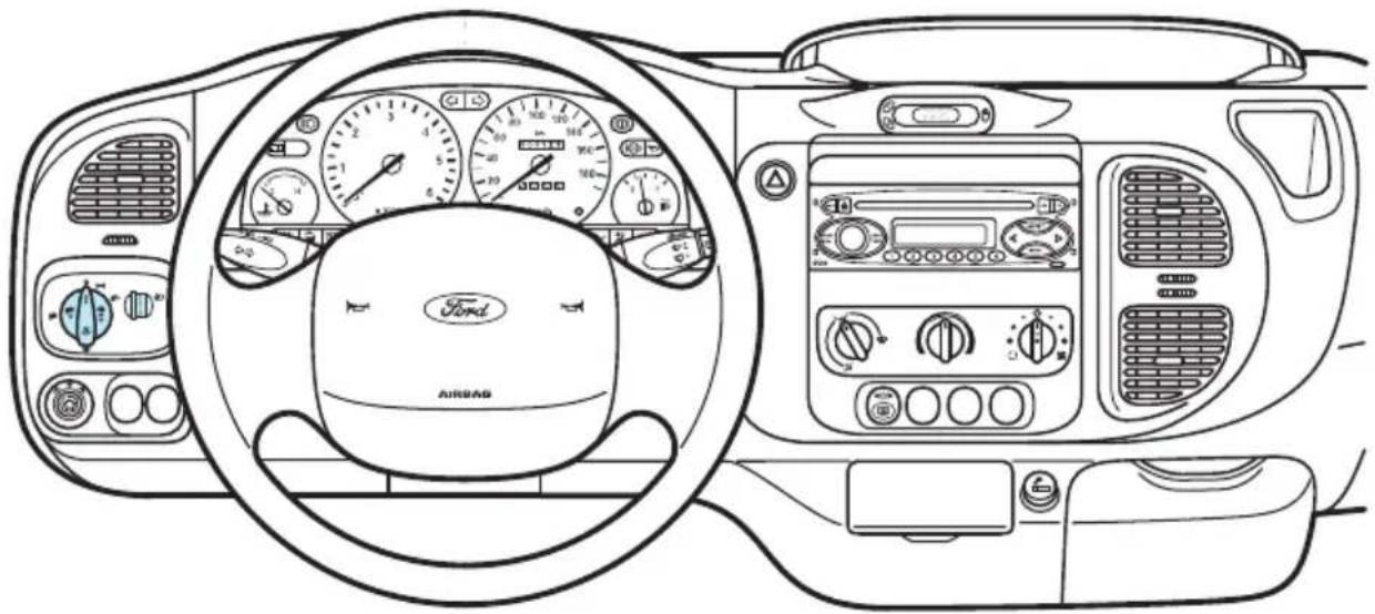 FORD Transit (2003) - Kumandalar ve özellikleri - 1