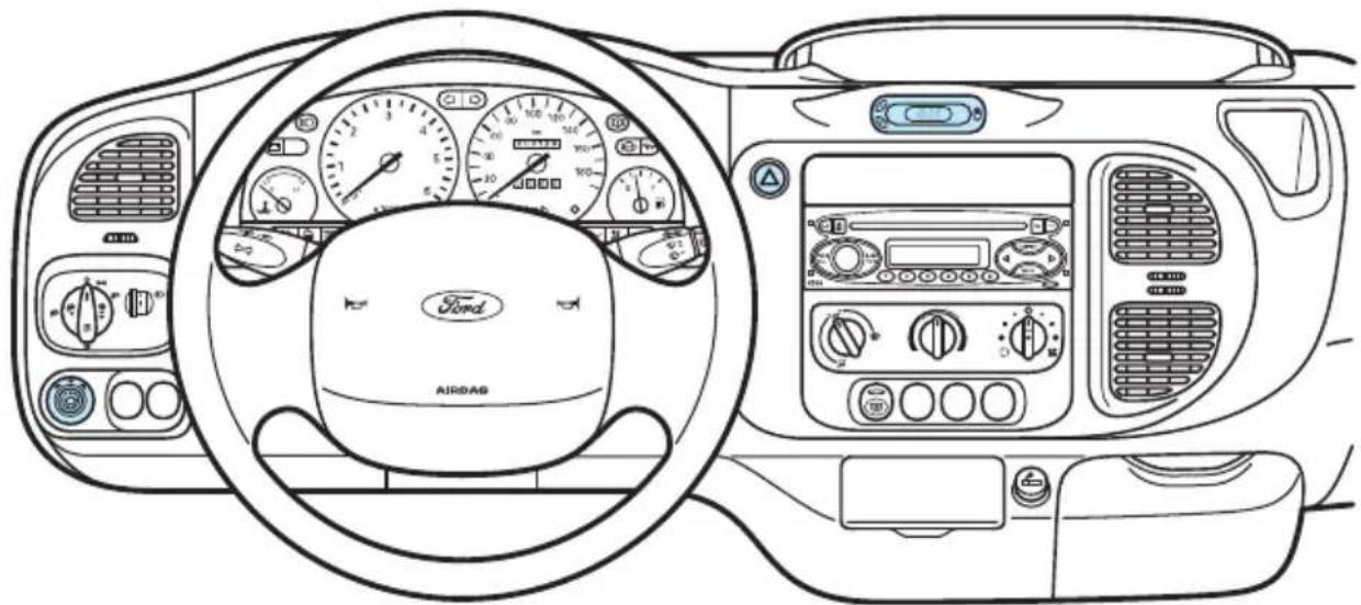 FORD Transit (2003) - Kumandalar ve özellikleri - 1
