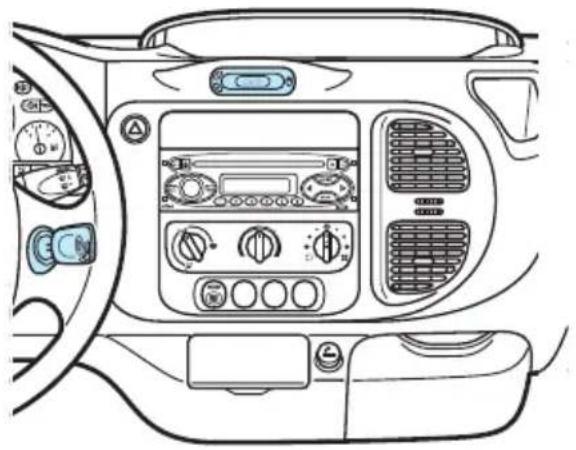 FORD Transit (2003) - MOTOR HAREKETSİZLEŞTİRME SİSTEMİ (IMMOBILIZER) - 1