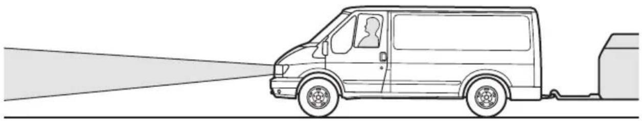 FORD Transit (2003) - Far seviye ayarı kumandası - 2