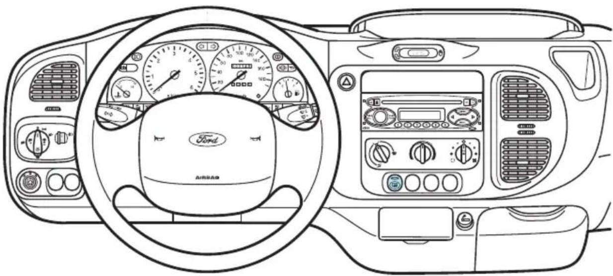 FORD Transit (2003) - Kumandalar ve özellikleri - 1