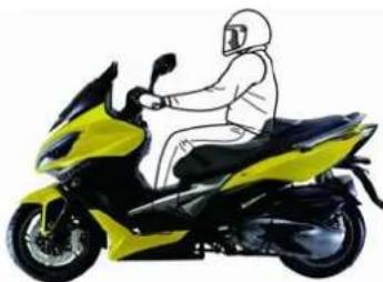 KYMCO Xciting 400i - GIYSILER - 1