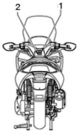 KYMCO Xciting 350 Ri - Sürüş Öncesi Kontrol Maddeleri - 1