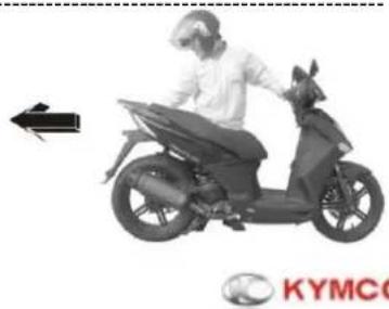 KYMCO Agility 200i - Park etme - 1