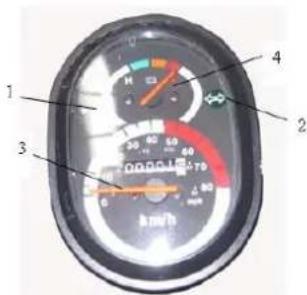 1 2 3 4 km/h