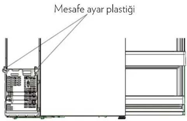 Mesafe ayar plastiği