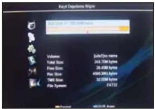 GoldMaster Ranger HD Plus - Bellek Bilgisi - 2