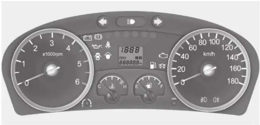 18:88 x1000rpm 888888mL 60 80 100 120 40 km/h 140 160 180 卸 0kg