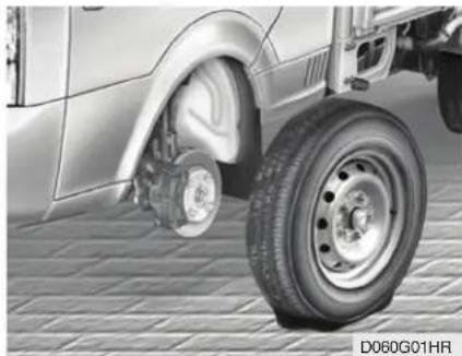 HYUNDAI H-100 (2012) - Lastiklerin Değiştirilmesi - 1