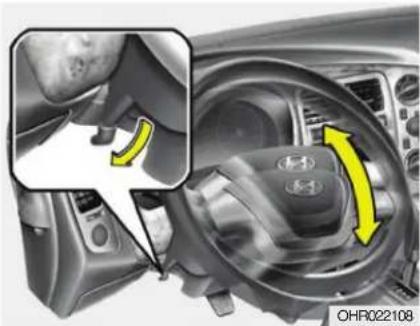 HYUNDAI H-100 (2012) - DİREKSİYON SİMİDİ YATIRMA KOLU - 1