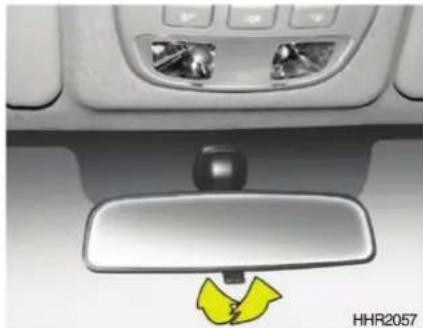 HYUNDAI H-100 (2012) - GÜNDÜZ/GECE İÇ DİKİZ AYNASI - 1