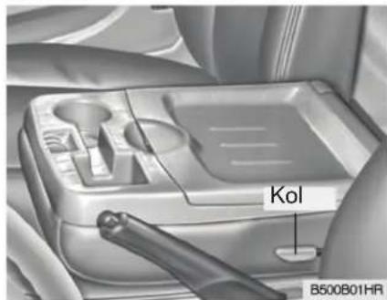 HYUNDAI H-100 (2012) - ORTA KOLTUK ARKASI KONSOL BÖLMESİ - 1