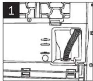 GRUNDIG GDH 82 - Su tahliye hortumunun bağlanması - 1