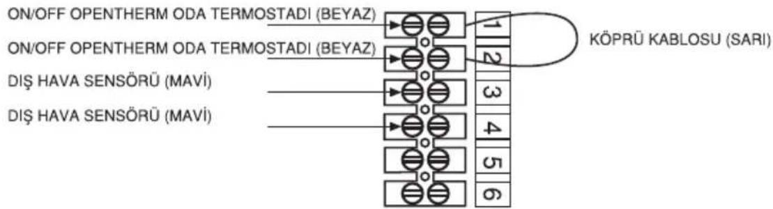 Baymak Luna Avant 24 FI - Klemens bağlantı şeması - 1