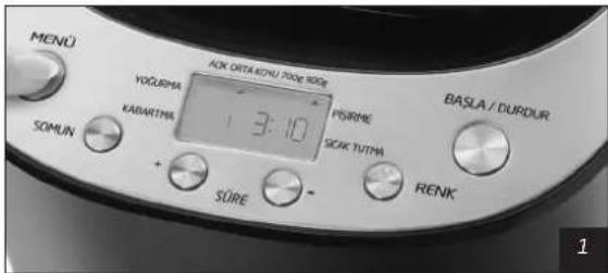 Homend Breadfast 1503 - Varsayılan ayar - 1