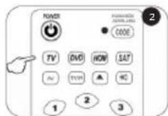 POWER PUMPKING CONTROL LAYOUT CODE TV DVD HOW SAT Air TVW HC 1 2 3