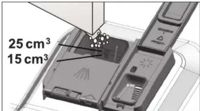 Atlus AL 435 NX - Deterjanın doldurulması - 5
