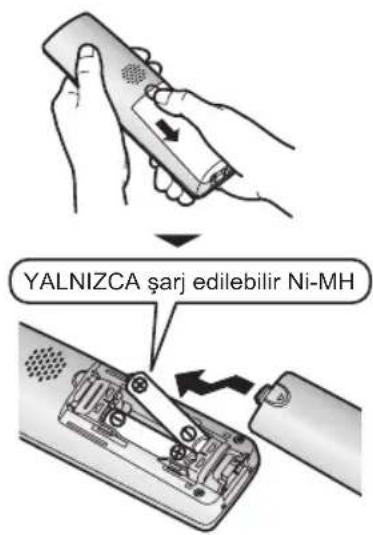 YALNIZCA şarj edilebilir Ni-MH