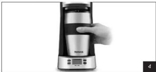 Homend Coffeebreak 5004 - Kişisel filtre kahve makinenizi nasıl kullanacaksınız? - 4