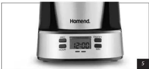 Homend Coffeebreak 5004 - Kişisel filtre kahve makinenizi nasıl kullanacaksınız? - 5